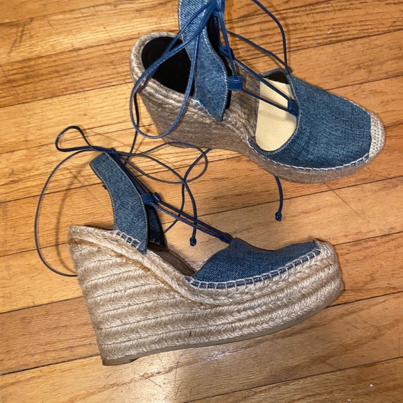 Saint Laurent Paris Resort Denim Espadrille’s, excellent condition, comfy cool - Picture 3 of 8